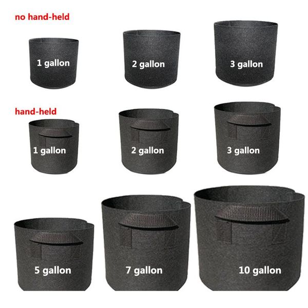 

1-30 галлона большой растение цветочные сумки горшок главная садовые инструменты картофель клубничная ткань овощной живообразной овощной сад