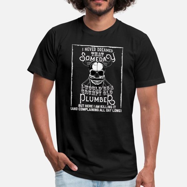 

i never dreamed i would be a grumpy old plumber t shirt leisure anime slim fit tracksuit hoodie sweatshirt