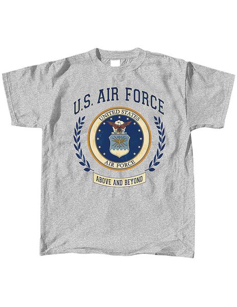 

summer cool tee shirt new nwt vintage military logo motto t-shirt, branch - air force above funny t-shirt sport hooded sweatshirt hoodie