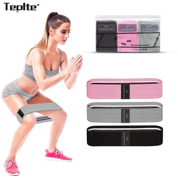 

resistance bands 3-piece set fitness rubber band expander elastic for exercise home workout equipment
