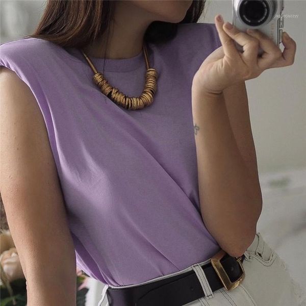 

women's t-shirt o-neck women casual streetwear leisure summer female tank chic ladies party club wear 2021 fashion1, White