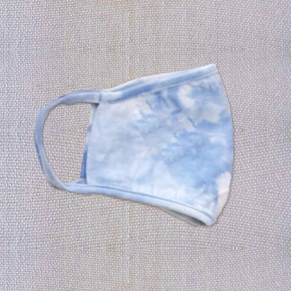 

быстрая доставка в течение 24 часов mscara 1шт маска tie-краситель мода печати дышащий защиты лица крышки повторное использование маски огол