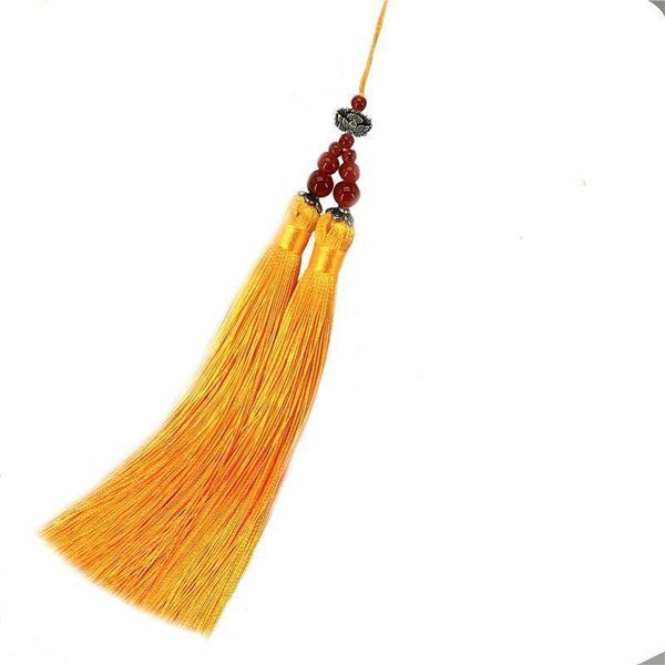 

6pcs lot double tassel silk fringe sewing bangs lotus flower tassel pendant tassels for curtains home decoration accessories h bbypvo