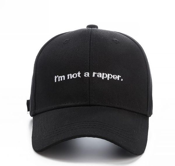 

quality not snapback a hat bbyign hop hip letter sandman women men im for brand cap bone baseball rapper high dad wmtnj, Black