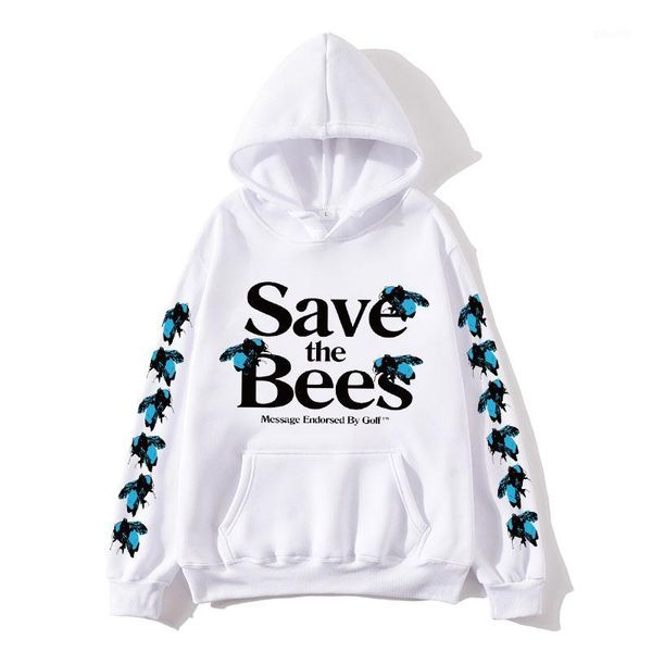 

2020 save hooded pullover for men and women streetwear fleece hooded long sleeve pullover1, Black