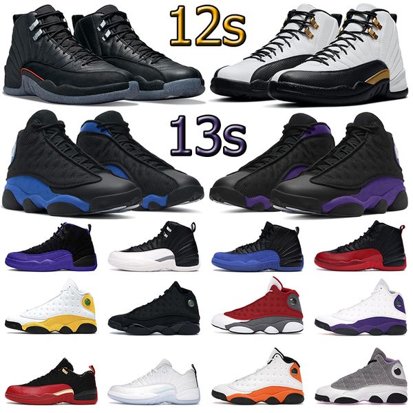 

basketball shoes for men women 12s royalty taxi dark concord twist 13s houndstooth court purple red flint black cat mens trainers sports sne