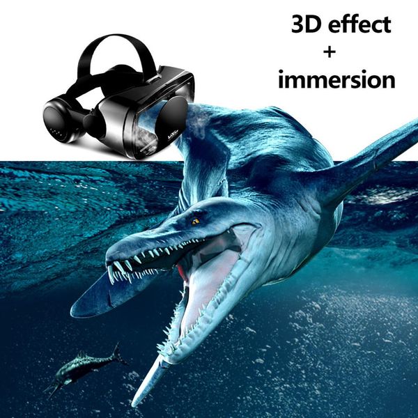 

2020 new style vr glasses mobile phone only 3d virtual reality helmet magic mirror blueray smart gift a generation