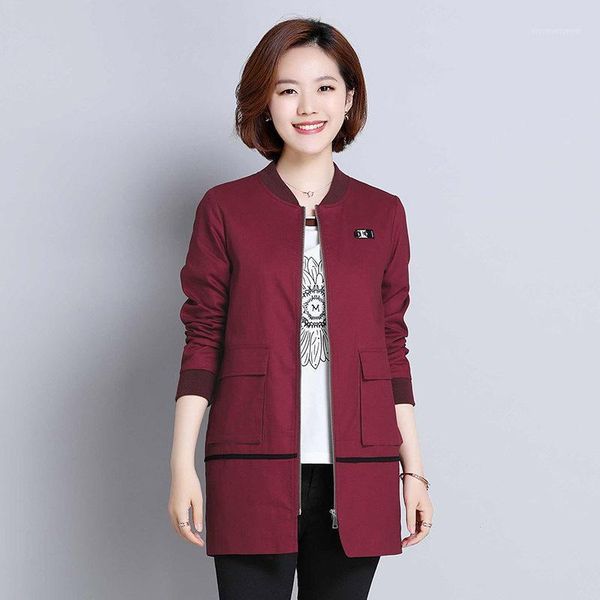 

women's trench coats 2021 autumn coat female casual fashion zipper pocket long-sleeve slim long windbreaker outerwear1, Tan;black