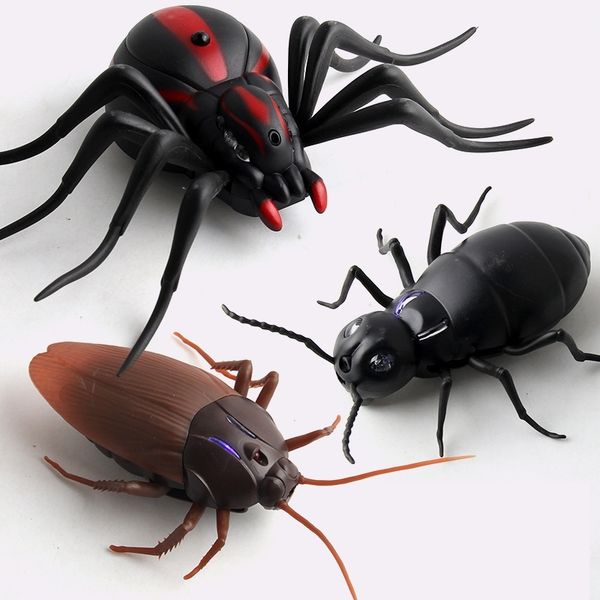 

infrared rc remote control animal toy insects children mischievous toys smart spiders antshalloween pran for prank insects y200413