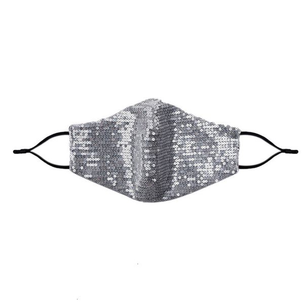 

pm2.5 factory dustproof bling sequins mouth protective fashion masks washable reusable women face cycling mask phg07
