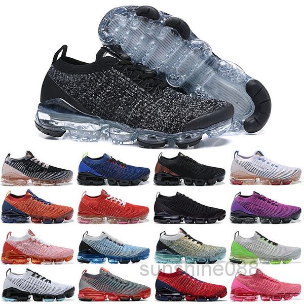 

new fly 3.0 sneakers knit 3.0 mens women casual shoes triple black white rainbow blue fury purple sports outdoor walker shoe dcv3