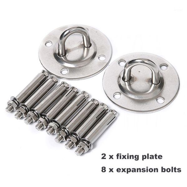 

resistance bands stainless aerial yoga hammock ceiling anch.or set- inversion swing - swing/sling/inversion/trapeze tool pilates1