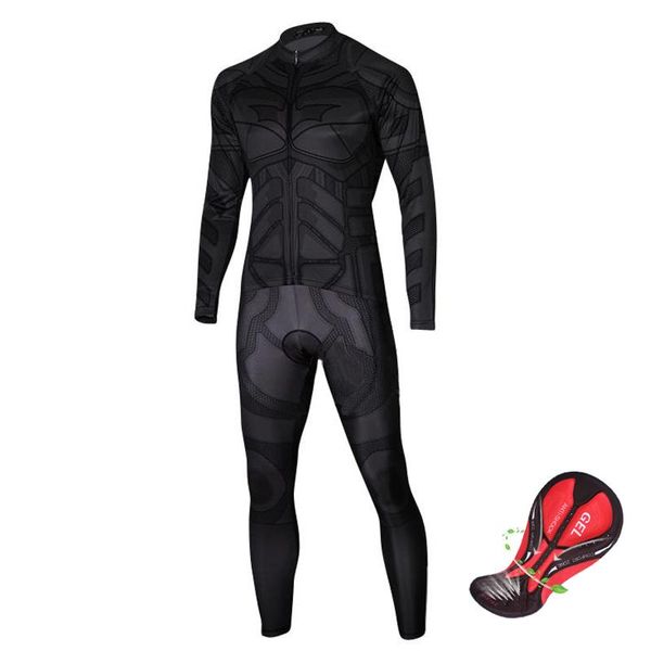 

cycling jersey set men's road bike clothes 2020 bicycle clothing long pants male dress sport wear maillot suit uniform, Black;blue