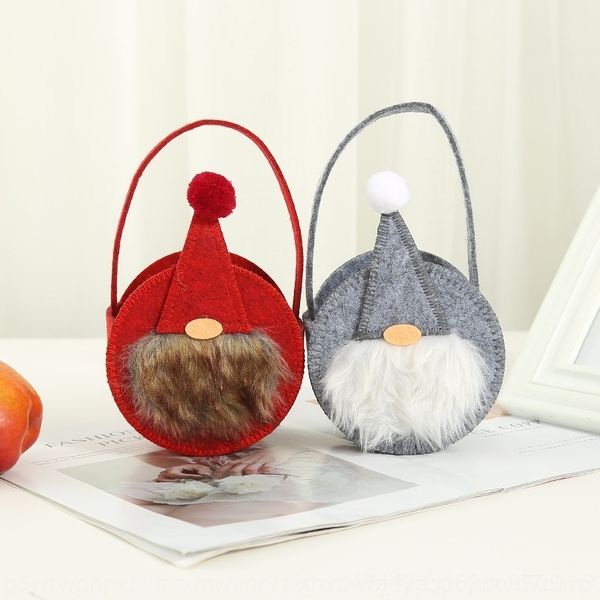 

ctony round faceless christmas gift santa claus christmas gift round faceless doll candy handmade santa claus candy doll handbag handbag han