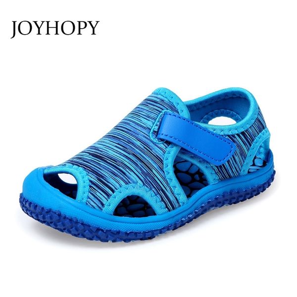 

summer baby girls boys sandals children beach sandals soft bottom non-slip infant shoes kids outdoor anti-collision shoes y200404, Black;red