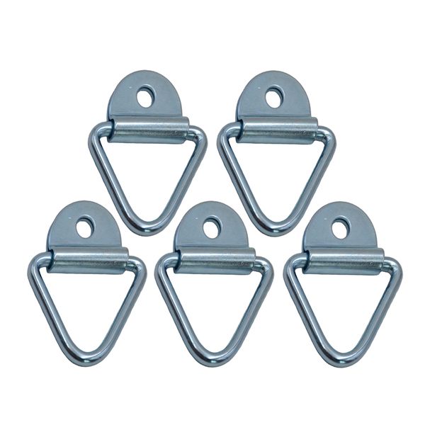 

5x tie down lashing & cheat anchor zinc for truck trailers van boat