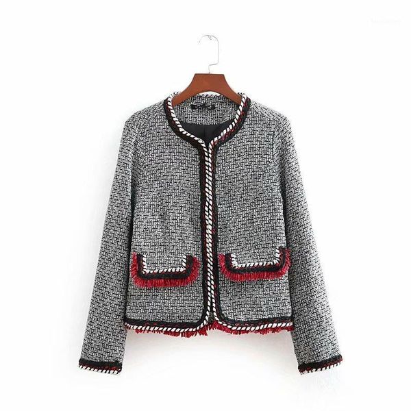 

fashion women cc75-8823 european and american fashion leisure suit jacket with act the role ofing texture1, White;black