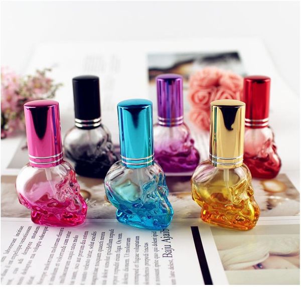 

20pcs/lot 8ml mini colorful glass perfume bottle parfum fragrance bottles cosmetic packaging bottle refillable gla jllkaq