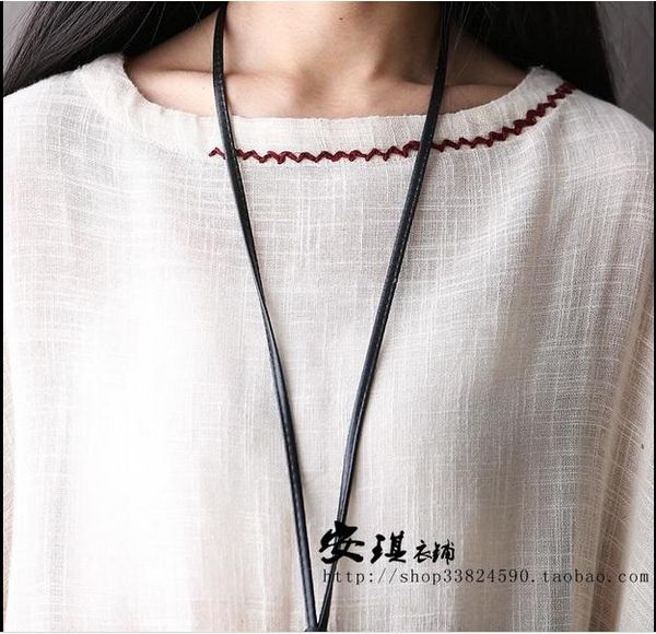 

2020 women's new plus size clothing loose medium-long fluid embroidered gradient color one-piece dress original design, Black;gray