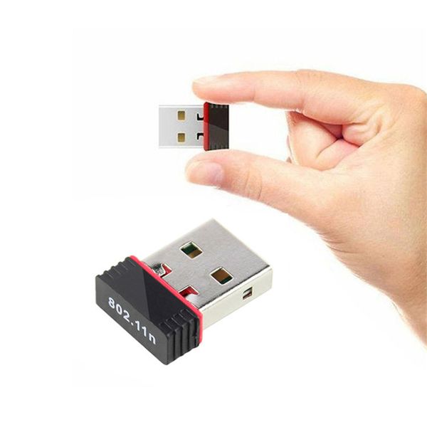 Adattatore WiFi USB Usb wifi Scheda di rete Ethernet Mini PC WiFi Wireless Computer Network Card Ricevitore Dual Band drop shipping con scatola al dettaglio