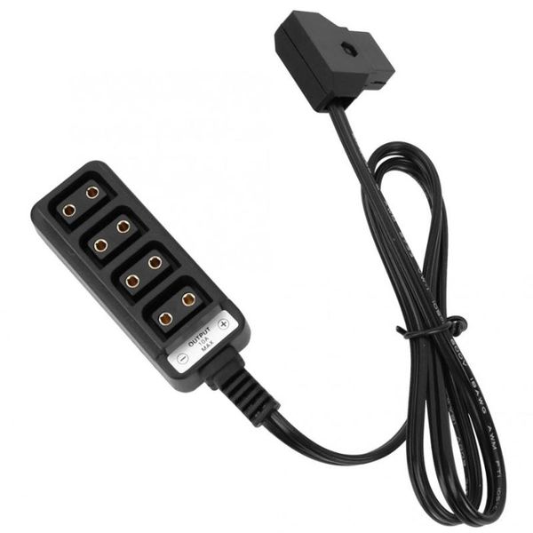 

lighting & studio accessories po kits pography power supply camera 1 to 4 d-tap splitter cable male plug female socket board foto