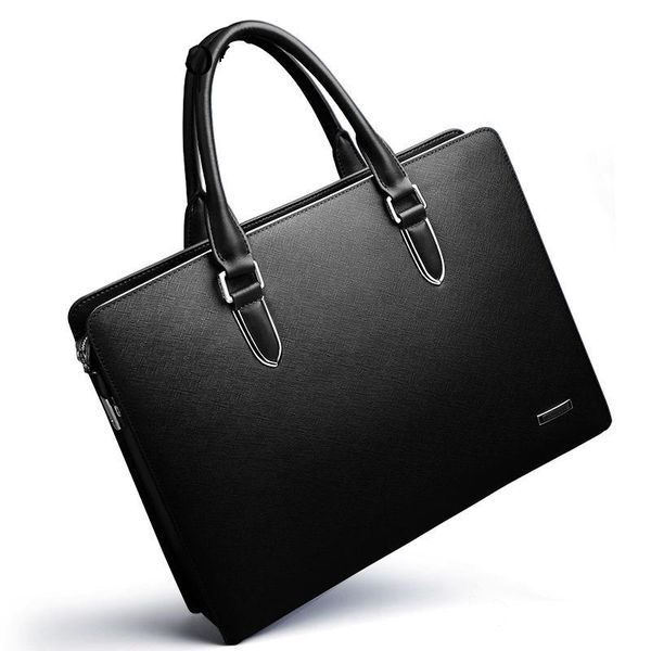 

classic men's business briefcase lapdocument case fashion attache messenger bag tote large capacity wholesale high quality