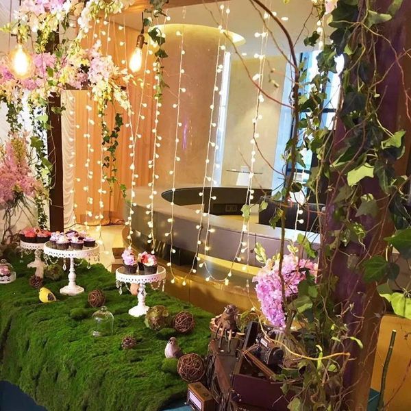 

new 1.5m 6m garland fairy led ball string lights waterproof for christmas tree wedding home indoor decoration battery powered swy jlldul