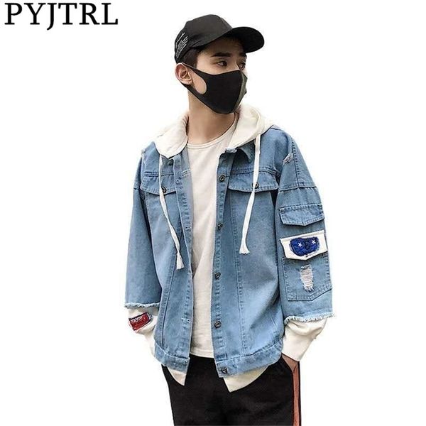 

pyjtrl youth mens fashion coat jacket 201124, Black;brown