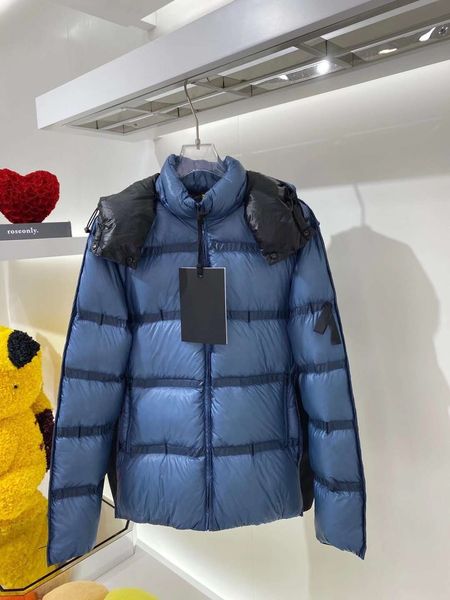 

20ss fall and winter new sleeve pocket mens women hooded down jacket ~ chinese size jackets ~ down jacket for men zdlm1022, Black;brown