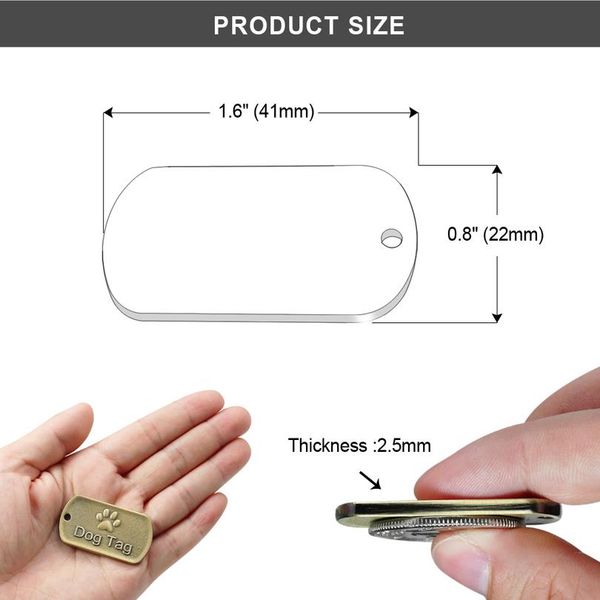 

dog tag personalized engraved pet dog collar accessories custom military id tags pet puppy cat name phone tags stainle jllyui