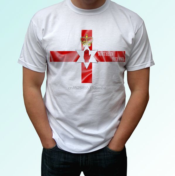 

northern ireland flag design white t shirt tee - mens womens kids baby sizes sport hooded sweatshirt hoodie