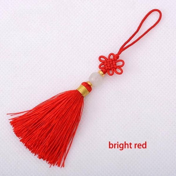 

12шт лот китайский узел кисточкой шелковые бахромы челки цветок кисточка отделка декоративная одежда для шторы домой украшения аксессуары h