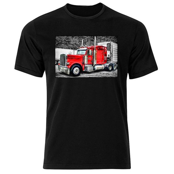 

2020 new cotton tee shirt peterbilt - graphic cotton new men's t-shirt tee size s to 3xl fashion t-shirt sport hooded sweatshirt hoodie