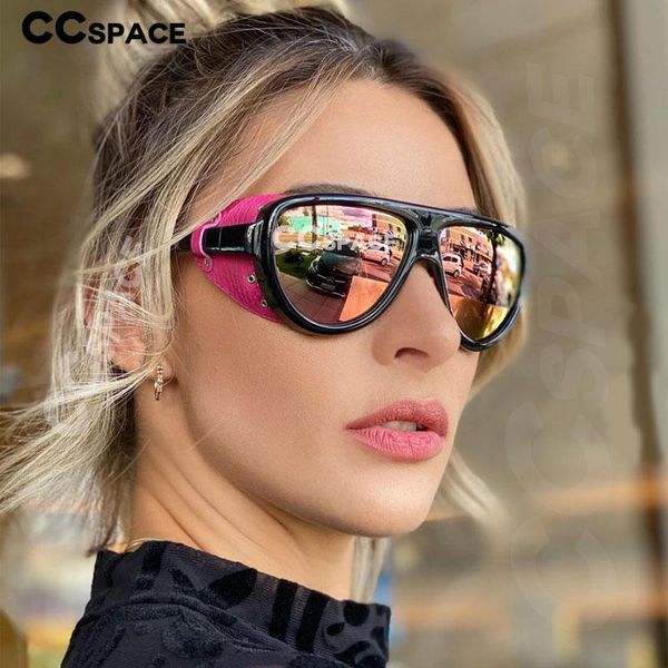 

sunglasses 46132 polarized steam punk wind-proof snakeskin men women fashion shades uv400 vintage glasses, White;black