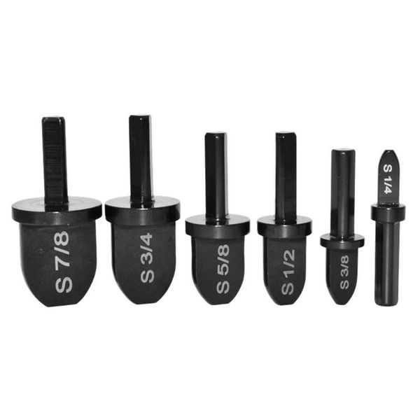 

6pcs air conditioner copper pipe swaging tool round handle tube expander install maintain repair maintenance tool