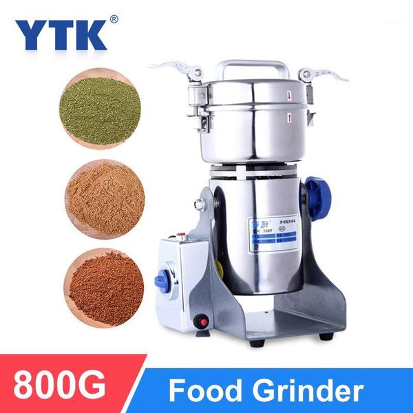 

electric coffee grinders ytk 800g dry grinder mill grinding machine gristmill home flour crusher grains1