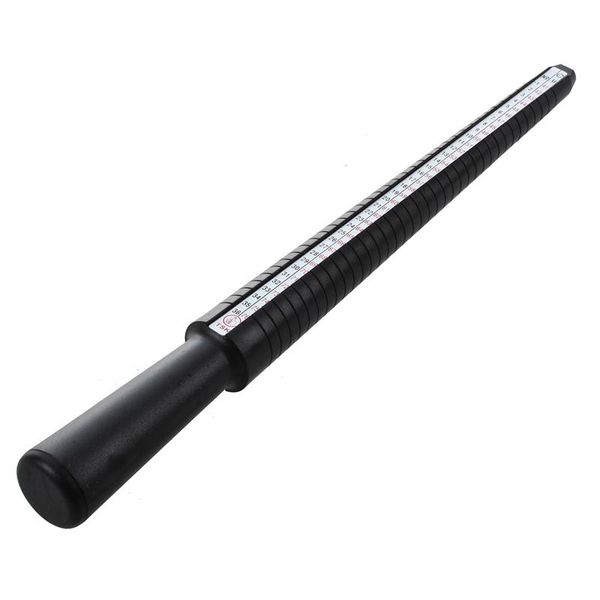 

bath accessory set plastic ring gauge mandrel sizer stick tool us/uk size---black
