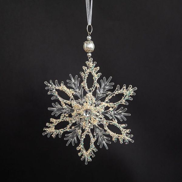 

новогодние украшения снежинка рождественская елка украшения кулон торговый центр wedding потолочные подвесные украшения