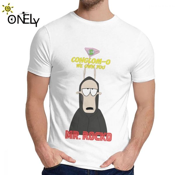 

rocko's modern life t-shirt man's casual leisure classic round neck tee sport hooded sweatshirt hoodie