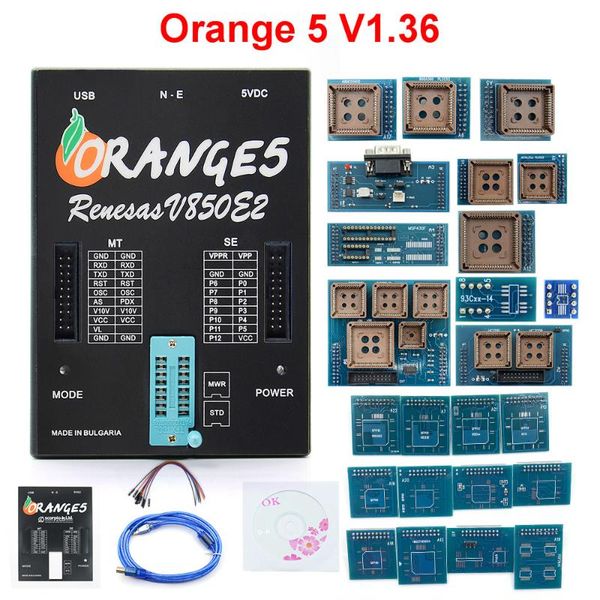

2020 new with full adapters oem orange5 v1.36 programmer orange 5 programmer with full packet hardware + additional software