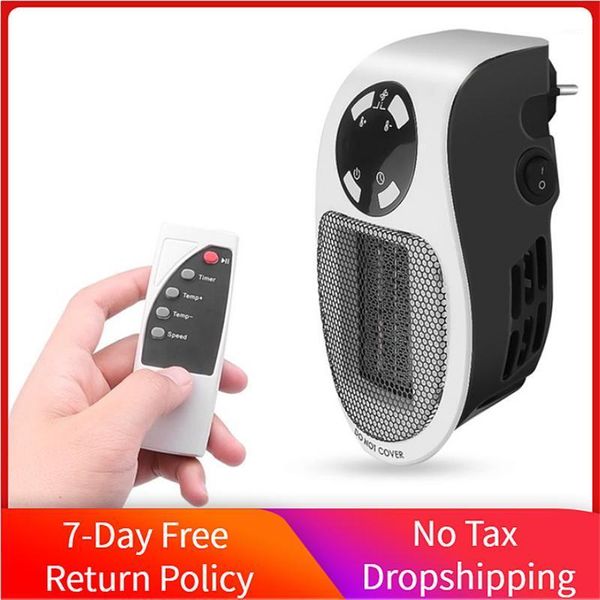 

mini electric heater desksilent warm fan home office wall handy heating stove radiator 500w winter warmer machine bedroom1