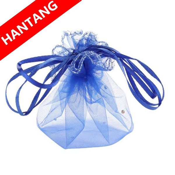 

20pcs round cord organza bags 26 cm 35 cm jewelry pouches wedding christmas party gift bags display storage 5z