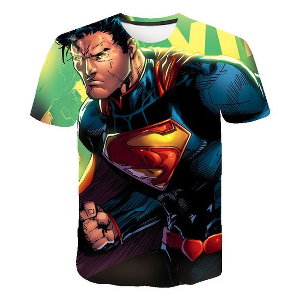 

american anime brave superman cosplay o collar 3d print shirts humor graphic humor men clothing