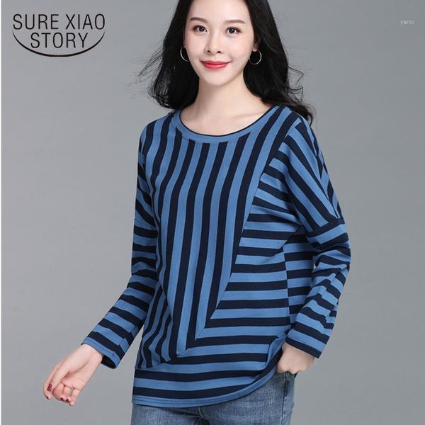 

fashion spring 2020 women long sleeve shirts plus size ladies casual regular blusas mujer de moda women clothing 7899 501, White