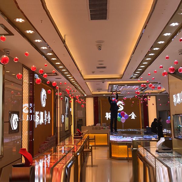 

year's day new christmas bedroom transparent ceiling hanging ball wedding room decoration