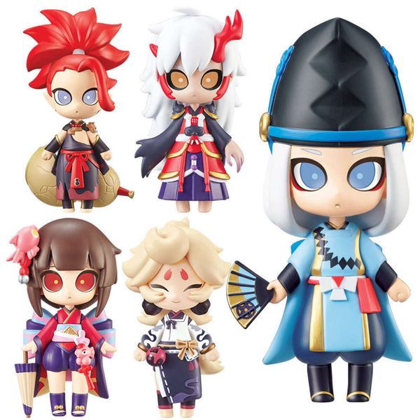 

q teacher's blind yin version yang hand-made funny box egg doll