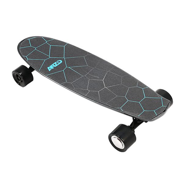 

us stock 4 wheel somatosensory electric skateboard without remote control sports 11a skateboard electric scooter w34815709, Silver;blue