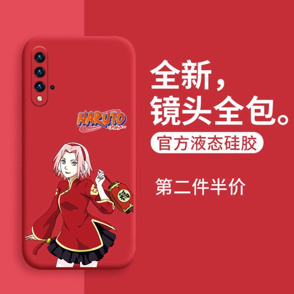 

bgrf2021 new year naruto glory 20 mobile phone case all inclusive huawei glory 20pro set of silica gel 20s new products fall proof all in