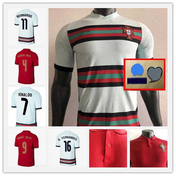 

player version 2020 joão félix soccer jerseys rúben neves bernardo cancelo bruno fernandes 2021 national football shirt 20 21 men uniform, Black;yellow