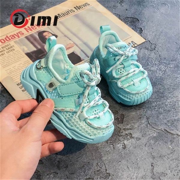 

dimi new baby girl boy toddler breathable knitted mesh infant casual walkers shoes soft bottom comfortable kid sneakers y201028
